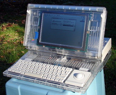 Trackball en viejo macintosh