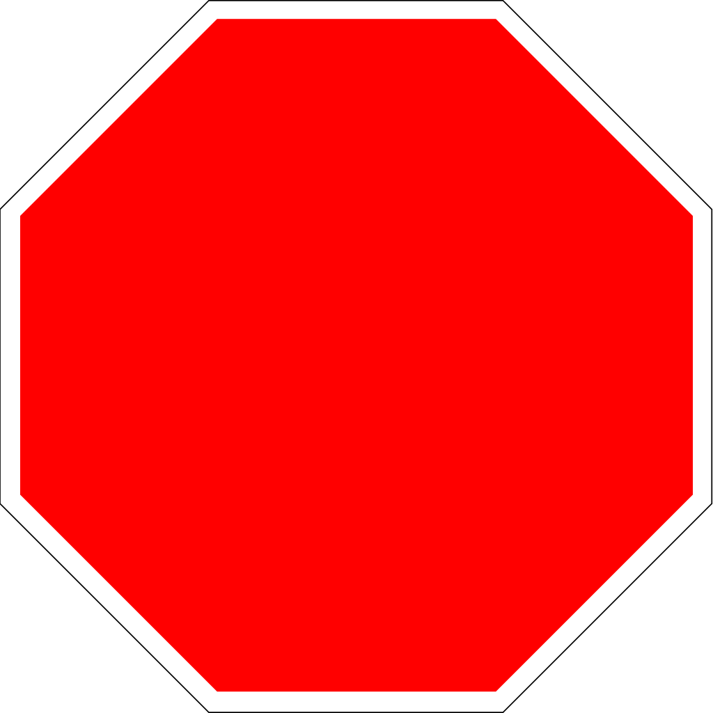 Stop sign